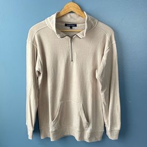 beige sweater